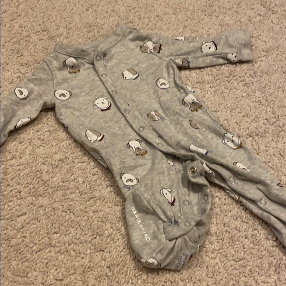 Janie and Jack 0-3 month onesie